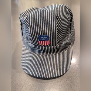 Union Pacific Striped Engineer Hat